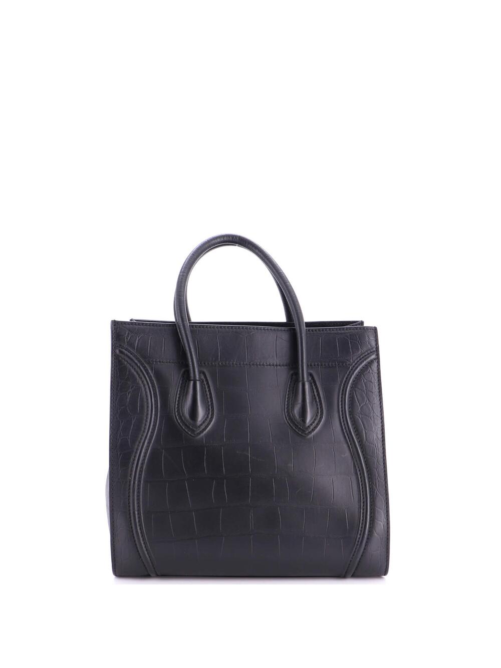Celine Phantom Bag Crocodile Embossed #279408C18B - Picture 3 of 7